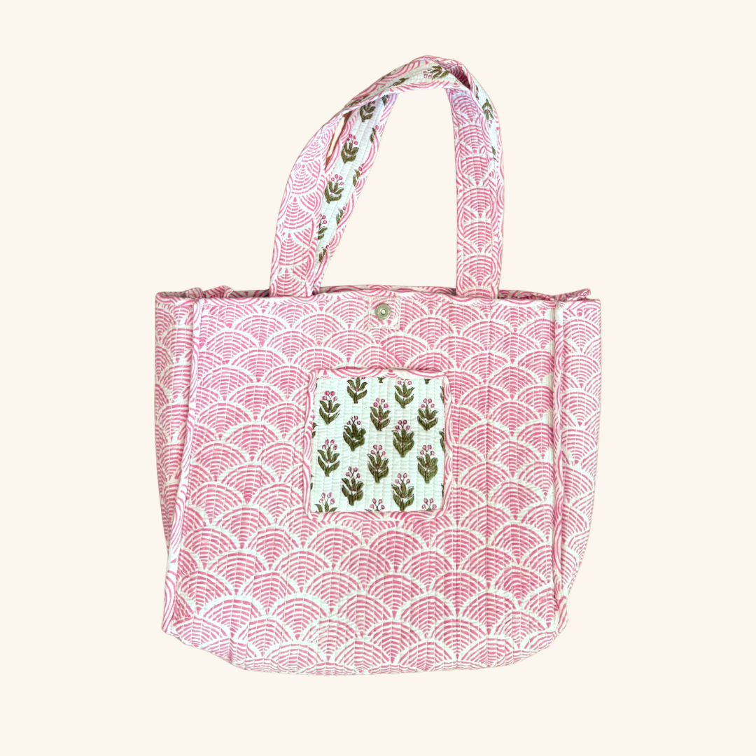 Georgia Ruffle Tote