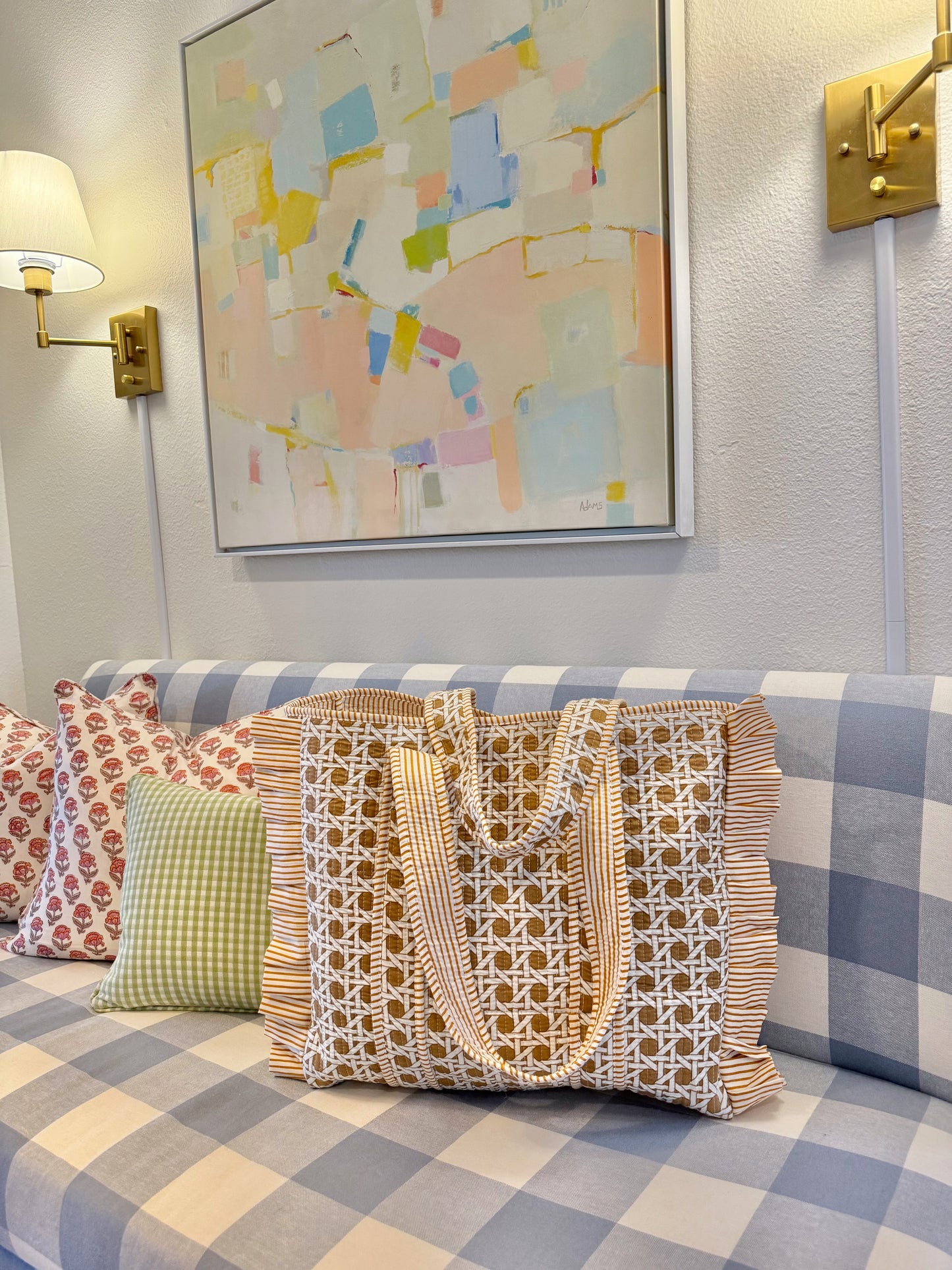 Vivienne Ruffle Tote