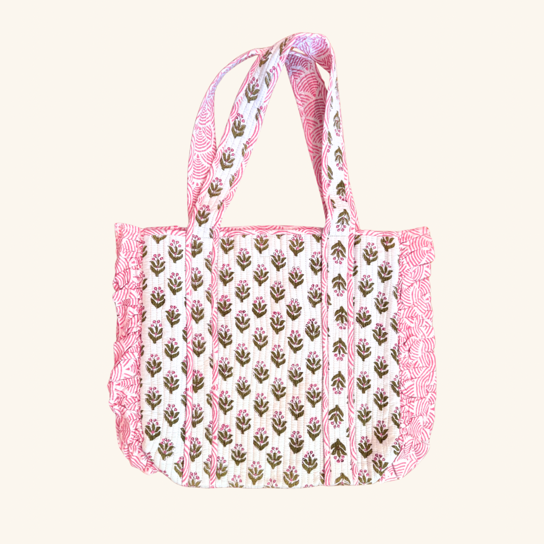 Georgia Ruffle Tote