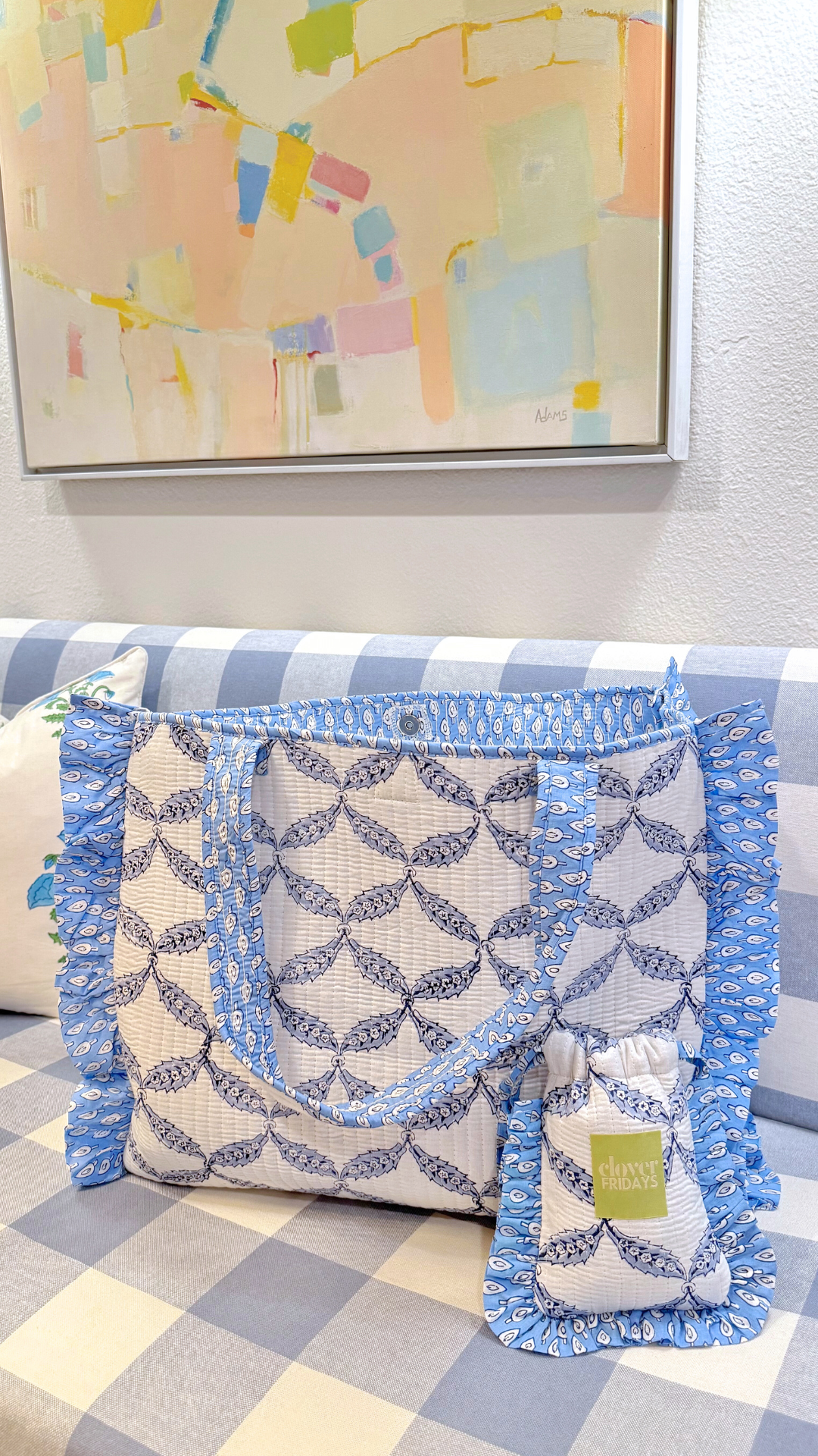 Bebe Ruffle Pouch
