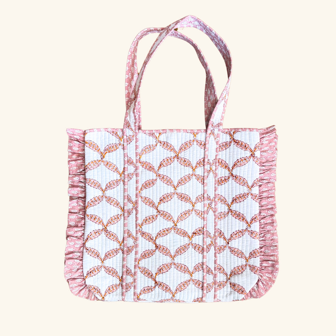 Eloise Ruffle Tote