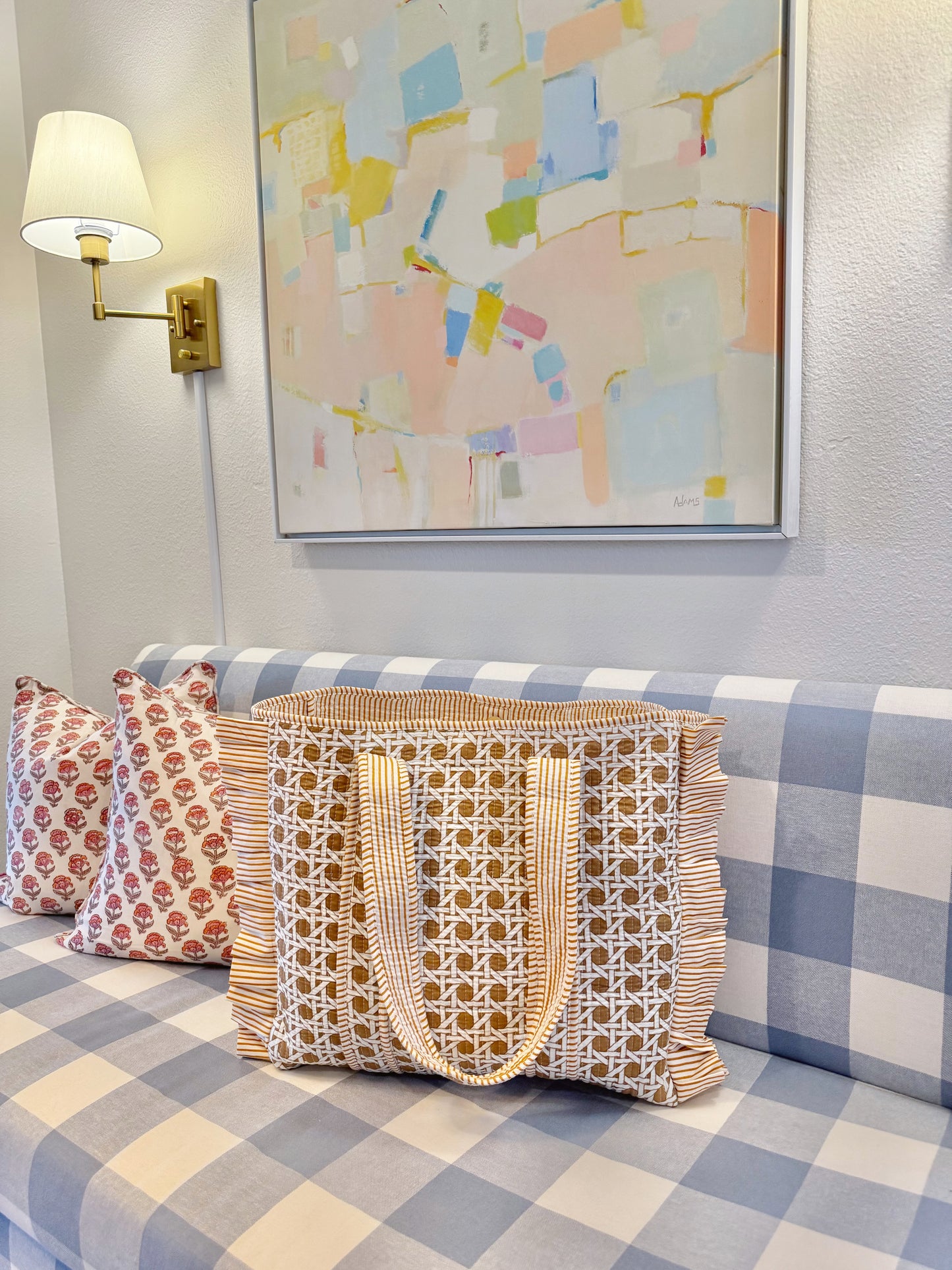 Vivienne Ruffle Tote