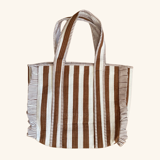 Vivi Ruffle Tote