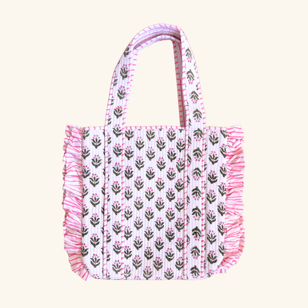 Georgia Ruffle Tote