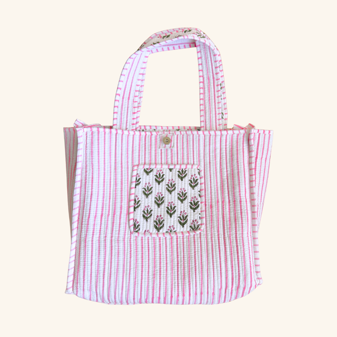 Georgia Ruffle Tote