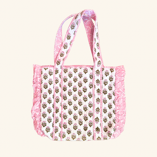Georgia Ruffle Tote