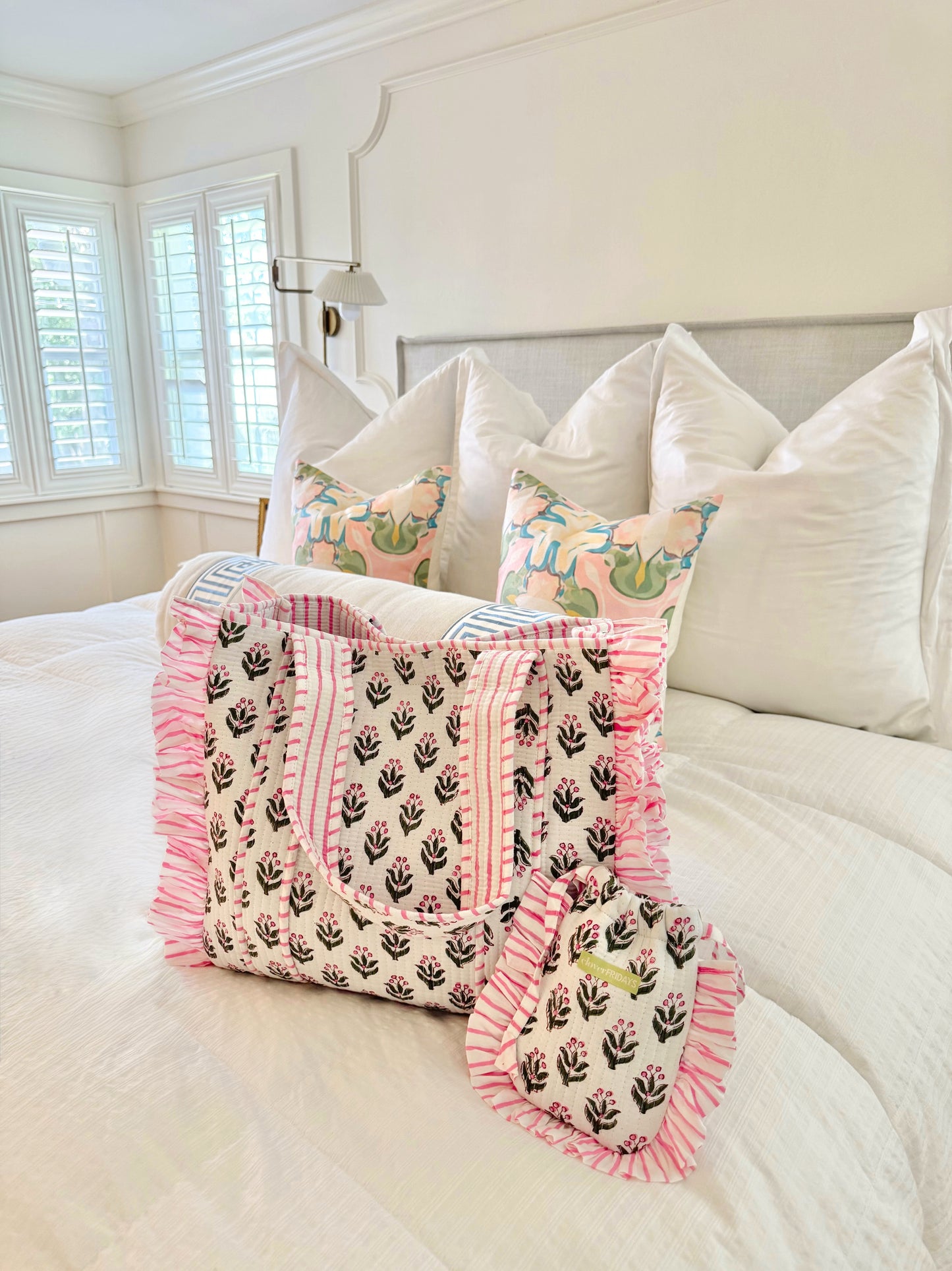 Georgia Ruffle Pouch