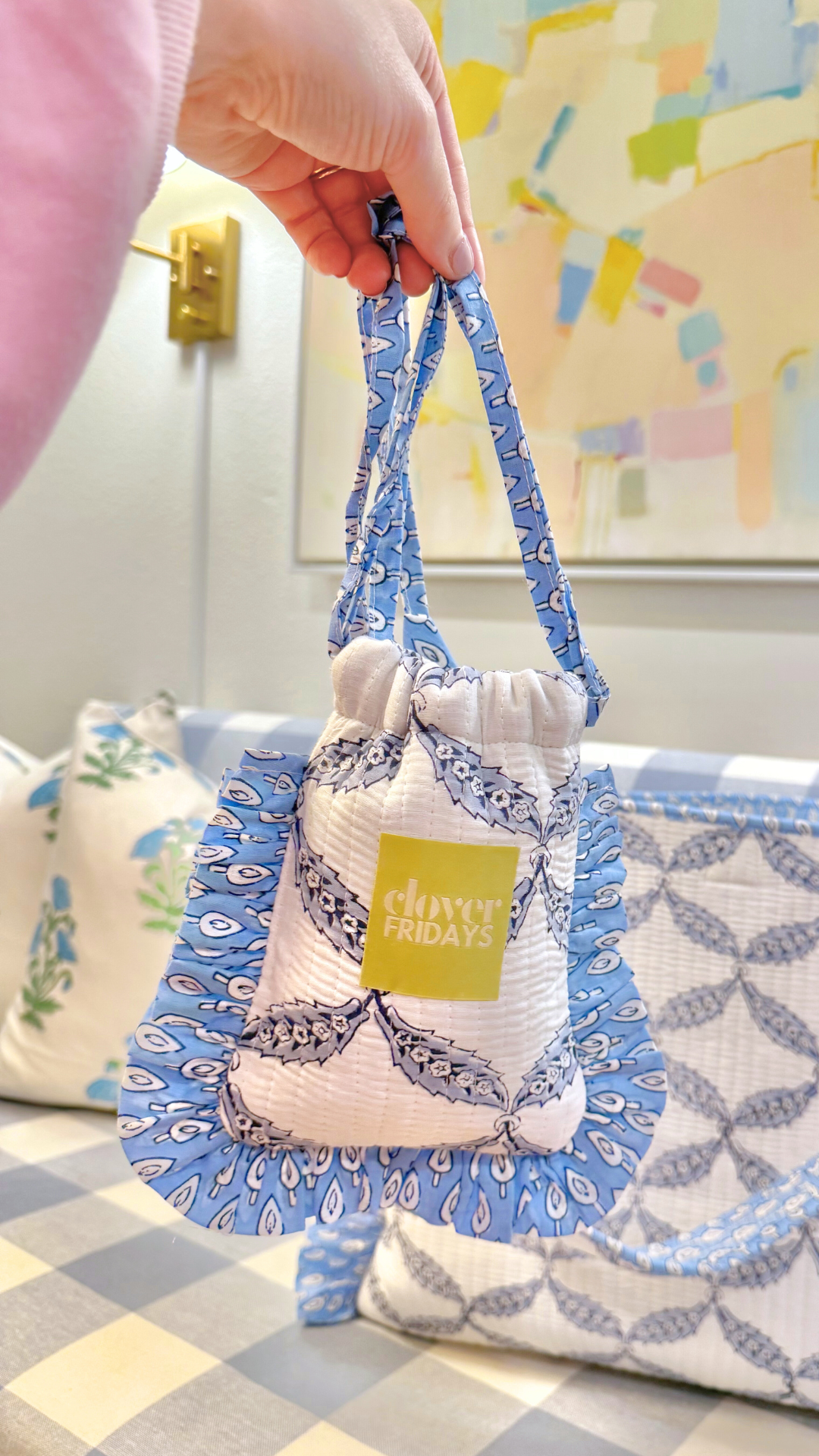 Bebe Ruffle Pouch