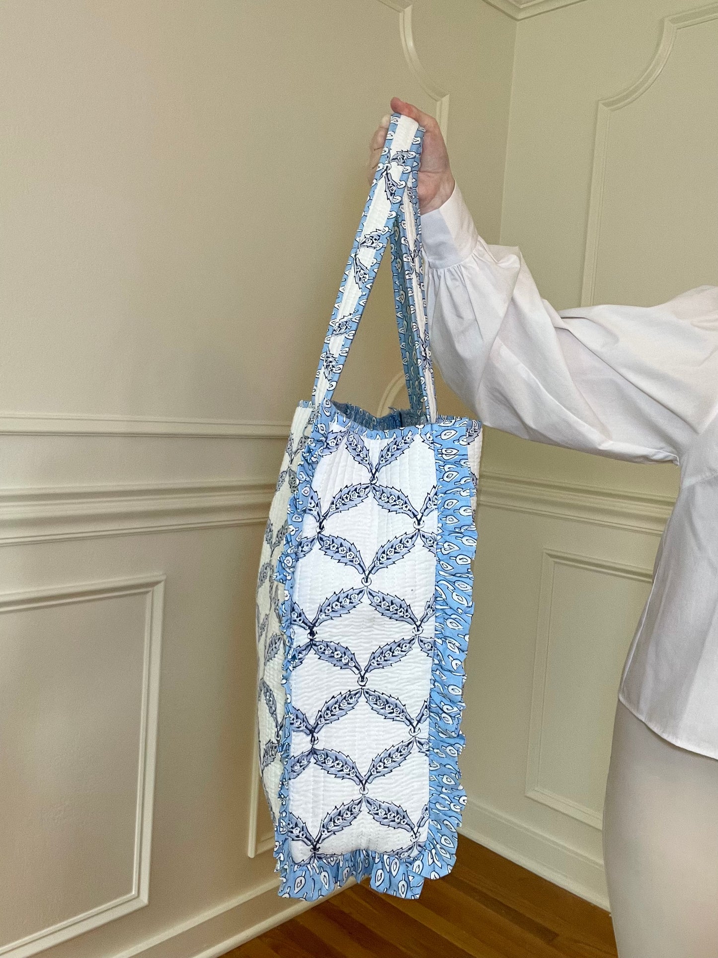 Bebe Ruffle Tote