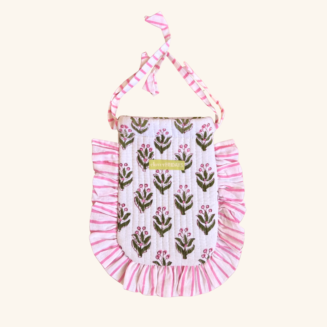 Georgia Ruffle Pouch
