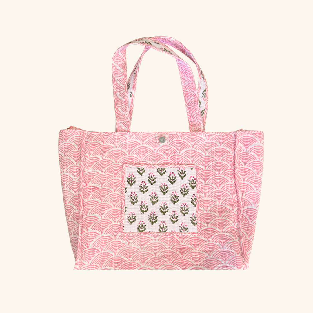 Georgia Ruffle Tote