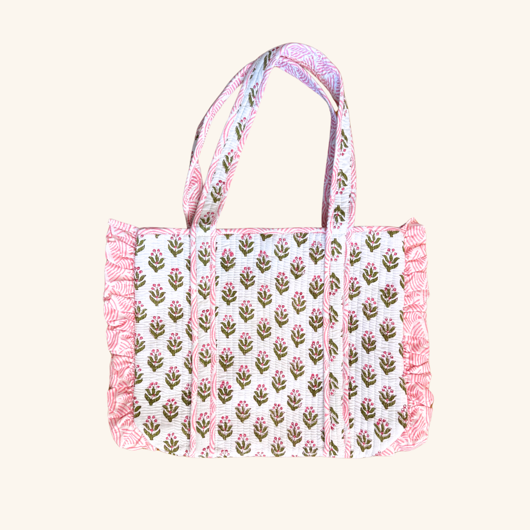 Georgia Ruffle Tote